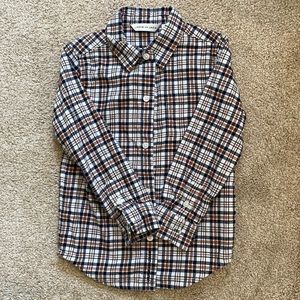Janie and jack flannel shirt